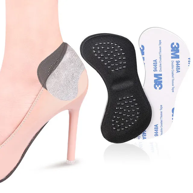 1 Pairs Self Adhesive Anti Slip Message Soft Sponge Foam Foot Care Protector Insole Heel Liner Shoes Back Foam Heel Grips Liner, Black
1 Pairs Self Adhesive Anti Slip Message Soft Sponge Foam Foot Care Protector Insole Heel Liner Shoes Back Foam Heel Grips Liner, Black