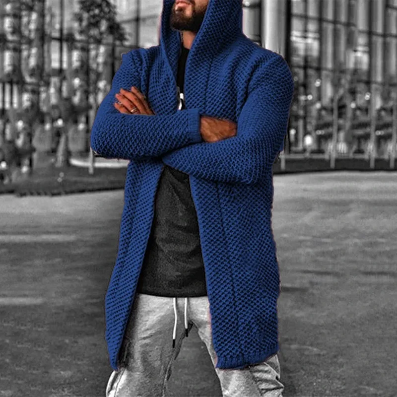Hot Recommend Long Sweater Cardigan Men's Sweater Clothing Cropped Cardigan Knitted Sweater