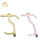 Brass Hand Hygiene Touchless Opener Door Opening Closing Button Pushing Sinks Elevators Gas Stations Keychain