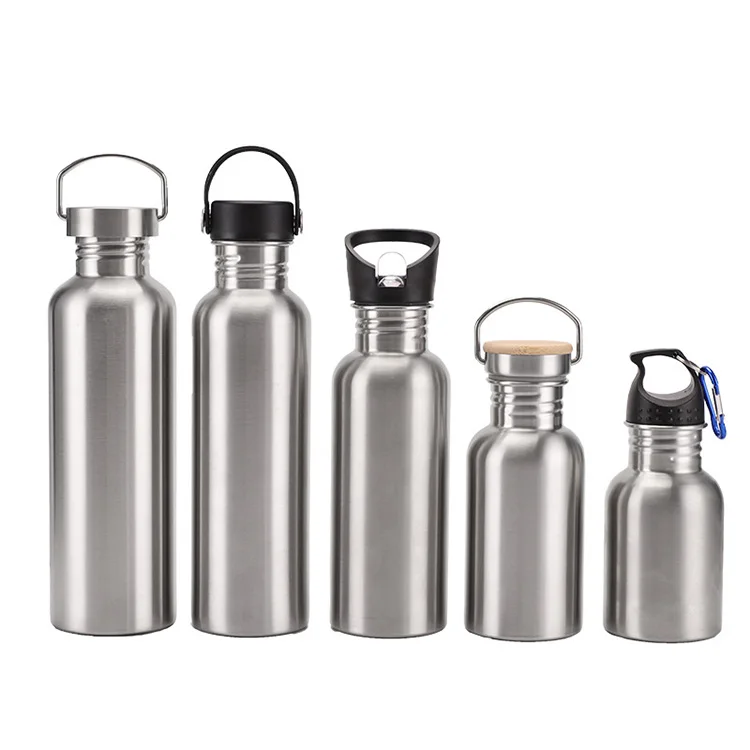 plastic lid custom logo single wall stainless steel water bottles sports, Silver, black etc
plastic lid custom logo single wall stainless steel water bottles sports, Silver, black etc