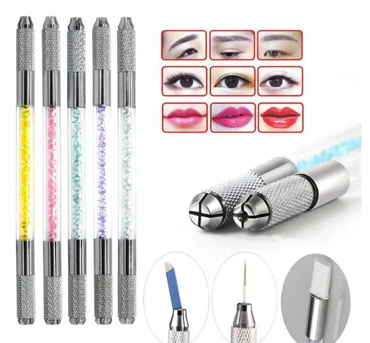 Double Head Professional Plastic Manual Makeup Pen Micbladling Eyebrow lips Pen
Double Head Professional Plastic Manual Makeup Pen Micbladling Eyebrow lips Pen