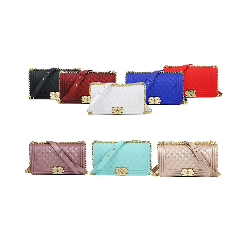 Wholesale women bag handbags 2021 silicone/PVC shoulder handbag jelly bag luxury ladies woman hand bags candy jelly purse
Wholesale women bag handbags 2021 silicone/PVC shoulder handbag jelly bag luxury ladies woman hand bags candy jelly purse