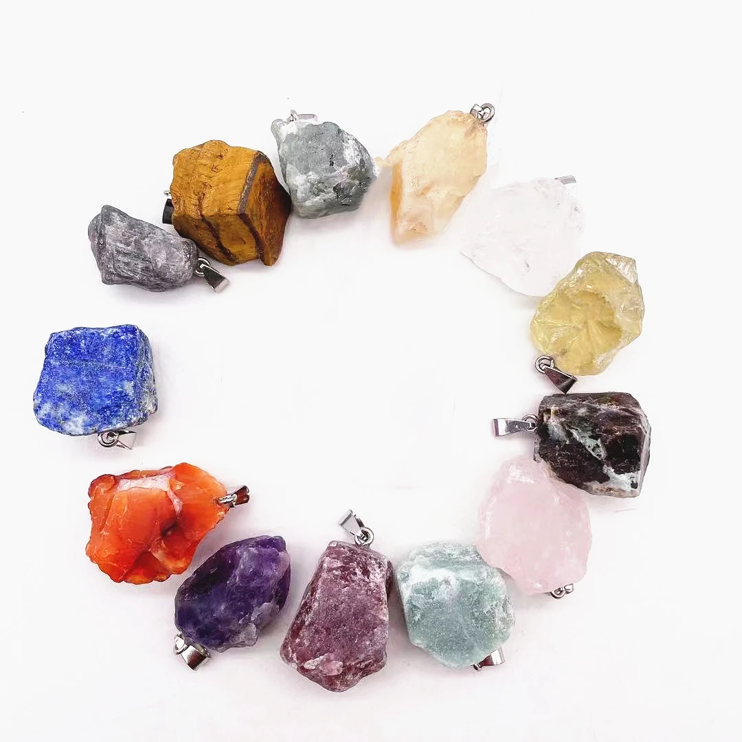 wholesale natural crystal rough gem stone pendant necklace raw stone rose quartz pendant
wholesale natural crystal rough gem stone pendant necklace raw stone rose quartz pendant