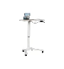 metal adjustable height pneumatic computer student study sit stand laptop table