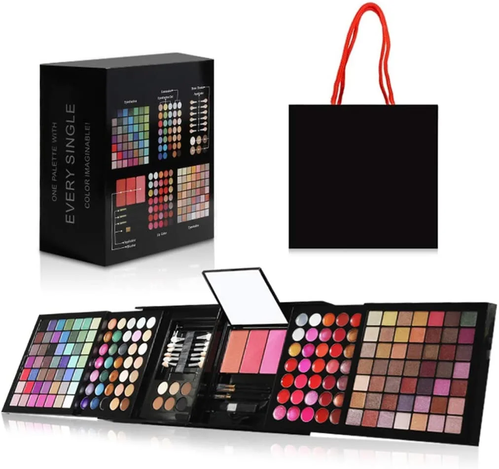 177 Full Color Personal Makeup Set Artist Eyeshadow Palette Fashion Women Cosmetic Case Full Concealer Blusher Lip Gloss makeup
177 Full Color Personal Makeup Set Artist Eyeshadow Palette Fashion Women Cosmetic Case Full Concealer Blusher Lip Gloss makeup