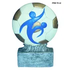 Award arts and crafts football trophy resin statue decor souvenir sculptures painting
