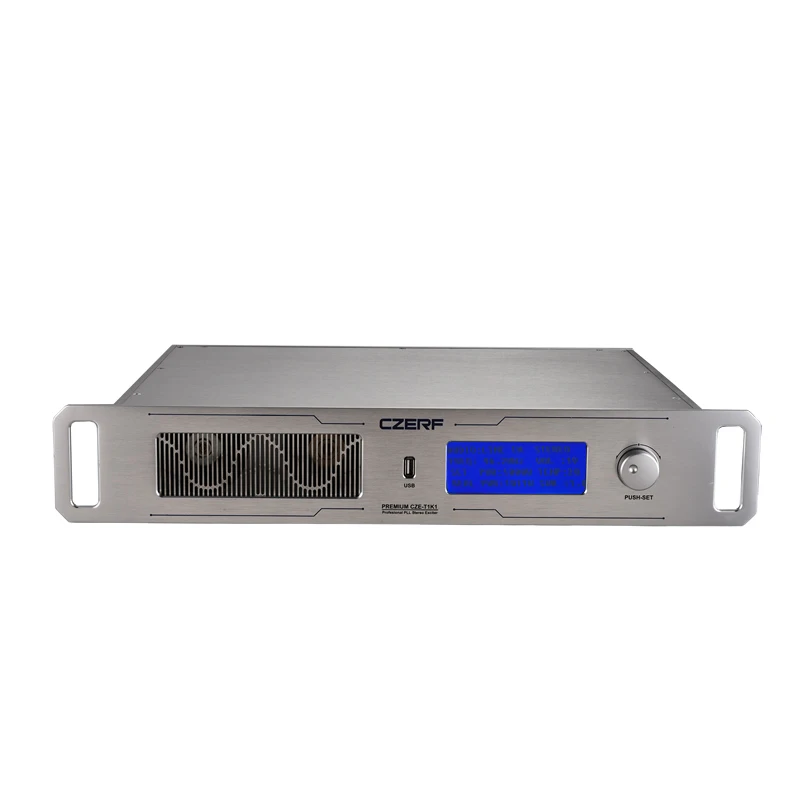 400w 2u wireless Professional high power broadcasting system FM Transmitter, Silver
400w 2u wireless Professional high power broadcasting system FM Transmitter, Silver