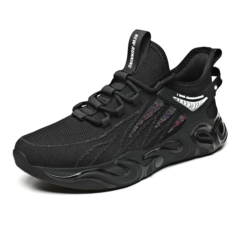 China sports shoes new design durable lace-up non-slip men's sports running casual shoes
China sports shoes new design durable lace-up non-slip men's sports running casual shoes