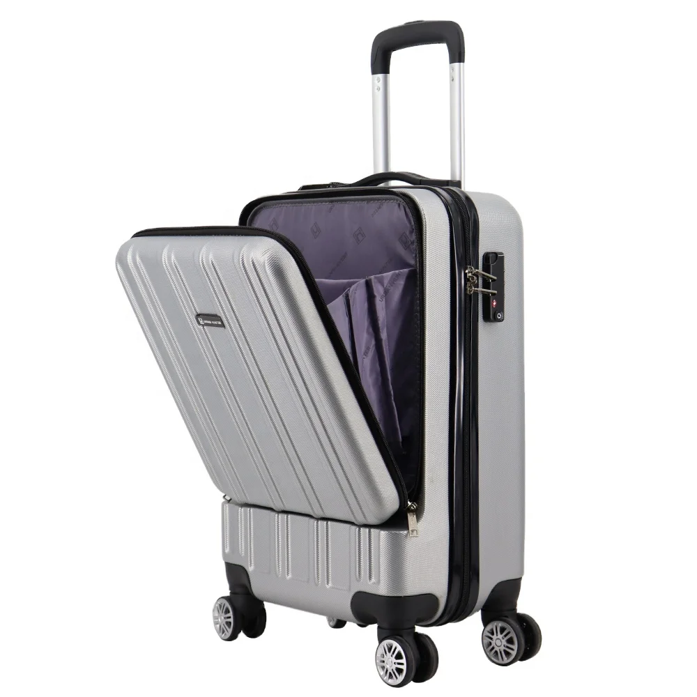 ABS Front Laptop Luggage 20 Inch Carry-on traveling bag luggage trolly suitcases 4 Spinners Travel Luggage
ABS Front Laptop Luggage 20 Inch Carry-on traveling bag luggage trolly suitcases 4 Spinners Travel Luggage