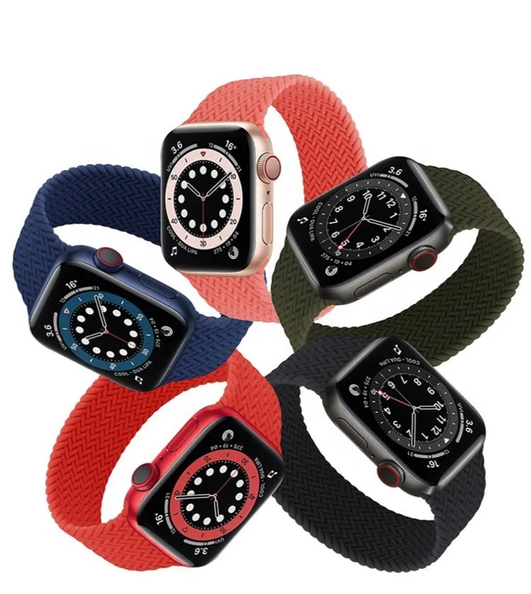 Watch Strap Nylon Solo Elastic for Apple Watch 6 SE 5 4 3 Belt Bracelet Braided Loop, Optional
Watch Strap Nylon Solo Elastic for Apple Watch 6 SE 5 4 3 Belt Bracelet Braided Loop, Optional