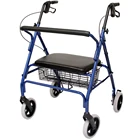 Disabled wheelchair rollator basket aluminum lightweight forearm rollator walker
