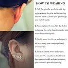 Turquoise Gold 2020 Fashion Moon Stud Earrings For Women Turquoise Hoop Earrings 14K 18K Gold Plated Jewelry