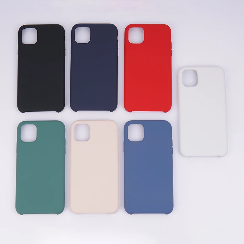 2019 cell phone Cover For iphone 11 silicon case soft touch with candy color for iphone 11 case.jpg