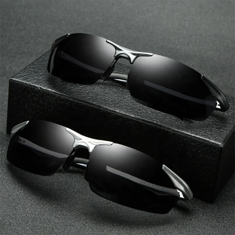 Men Anti Scratch Professional Aluminum Magnesium Alloy TAC UV 400 Polarized Fashion Sports Sunglasses, Multi colors
Men Anti Scratch Professional Aluminum Magnesium Alloy TAC UV 400 Polarized Fashion Sports Sunglasses, Multi colors