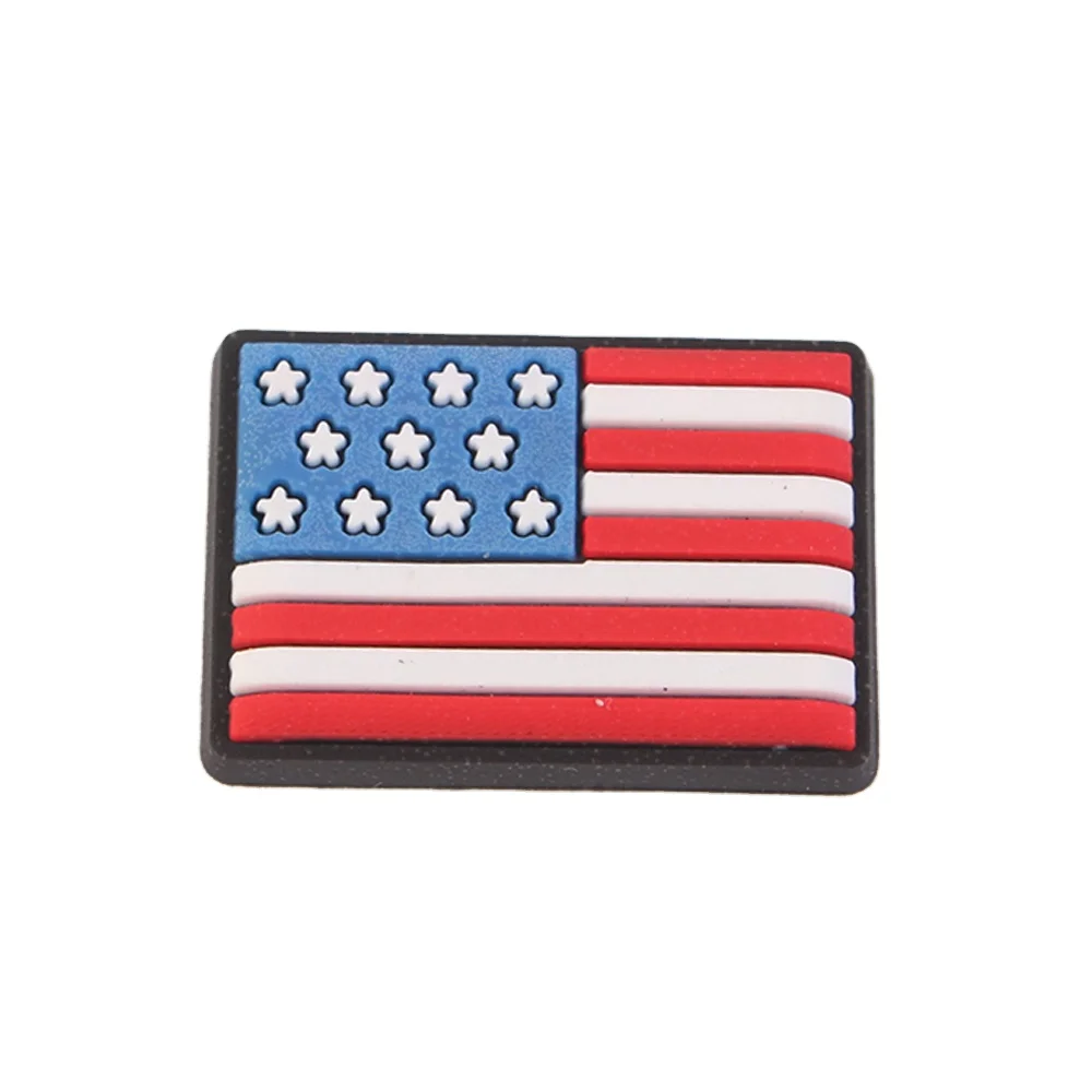 Wholesale flag US NASA cartoon croc shoe charms kids gift shoe decoration custom croc shoe accessories for women, Customized color
Wholesale flag US NASA cartoon croc shoe charms kids gift shoe decoration custom croc shoe accessories for women, Customized color