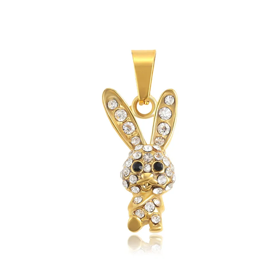 36388 xuping jewelry Simple and fashionable animal shape series cute rabbit diamond 24K gold-plated pendant
36388 xuping jewelry Simple and fashionable animal shape series cute rabbit diamond 24K gold-plated pendant