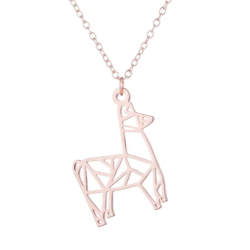 Best seller Necklaces Jewelry stainless steel Animal Llama Pendant Necklace Collarbone chain necklace For Women
Best seller Necklaces Jewelry stainless steel Animal Llama Pendant Necklace Collarbone chain necklace For Women