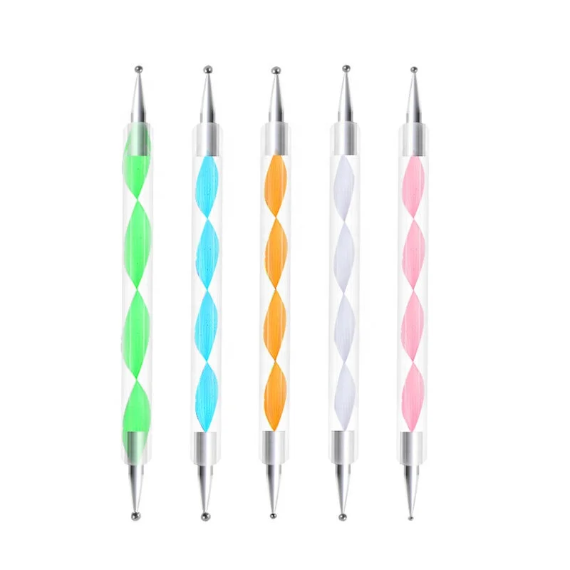 Double Used Acrylic Handle Nail Art Dotting Pen UV Gel Design Tools Painting Drawing Brush Manicure Accessories Supply
Double Used Acrylic Handle Nail Art Dotting Pen UV Gel Design Tools Painting Drawing Brush Manicure Accessories Supply