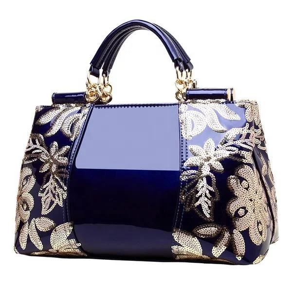 New high-end authentic fashion patent leather portable leather handbag brand Baogui lady bag
New high-end authentic fashion patent leather portable leather handbag brand Baogui lady bag