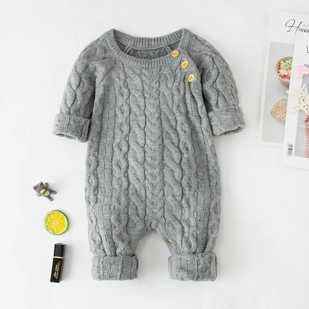 Baby Knit Rompers Autumn Winter Newborn Boys Jumpsuit Baby Clothing Girl Kids Overalls, Picture color
Baby Knit Rompers Autumn Winter Newborn Boys Jumpsuit Baby Clothing Girl Kids Overalls, Picture color