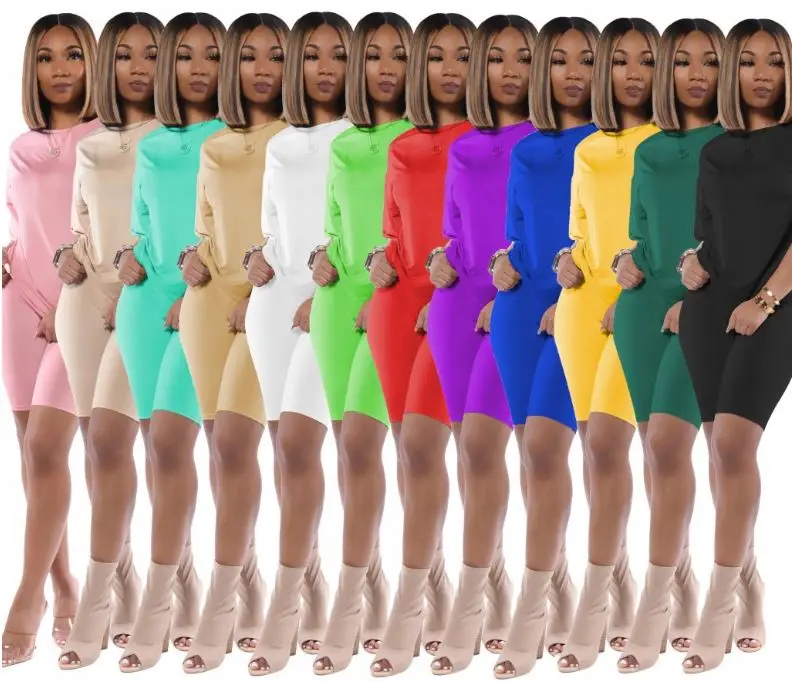 2020 Two Piece Set Women Clothing Ethika Women Set Solid Top And Short 2 Piece Set Women
2020 Two Piece Set Women Clothing Ethika Women Set Solid Top And Short 2 Piece Set Women