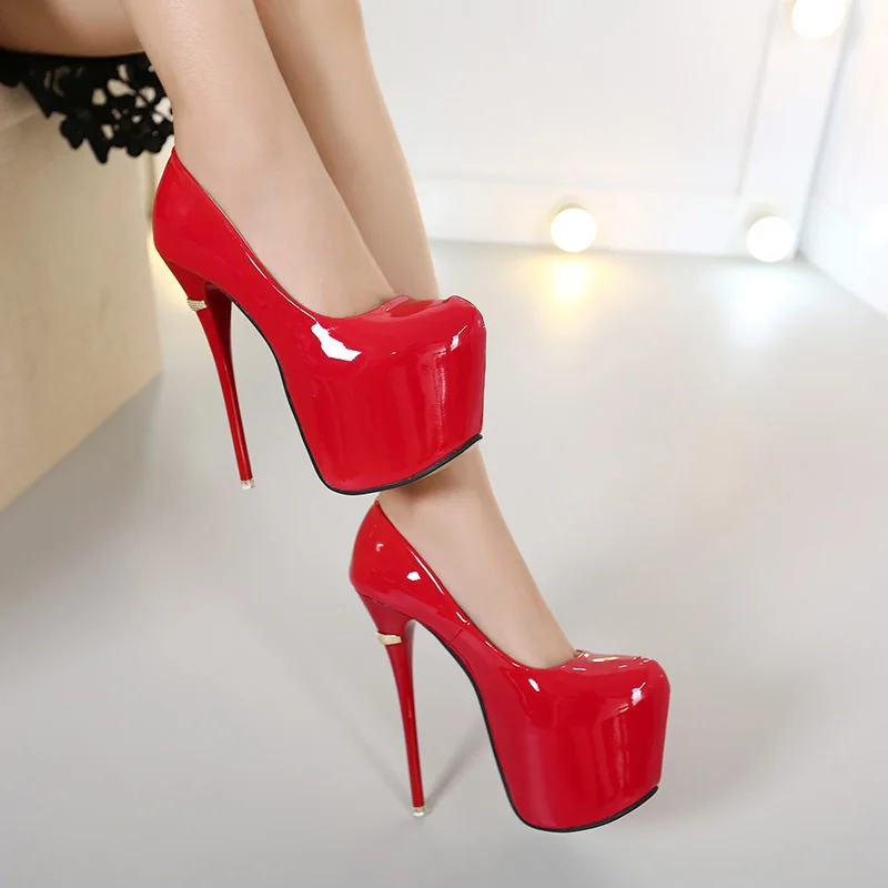 113564 DEleventh patent leather solid ultra high stiletto heel women single shoes platform pointed toe lady party pumps
113564 DEleventh patent leather solid ultra high stiletto heel women single shoes platform pointed toe lady party pumps