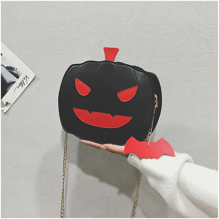 Funny Pumpkin Bag Girls halloween pumpkin bag chain crossbody sling shoulder bag halloween handbag, Customized color
Funny Pumpkin Bag Girls halloween pumpkin bag chain crossbody sling shoulder bag halloween handbag, Customized color