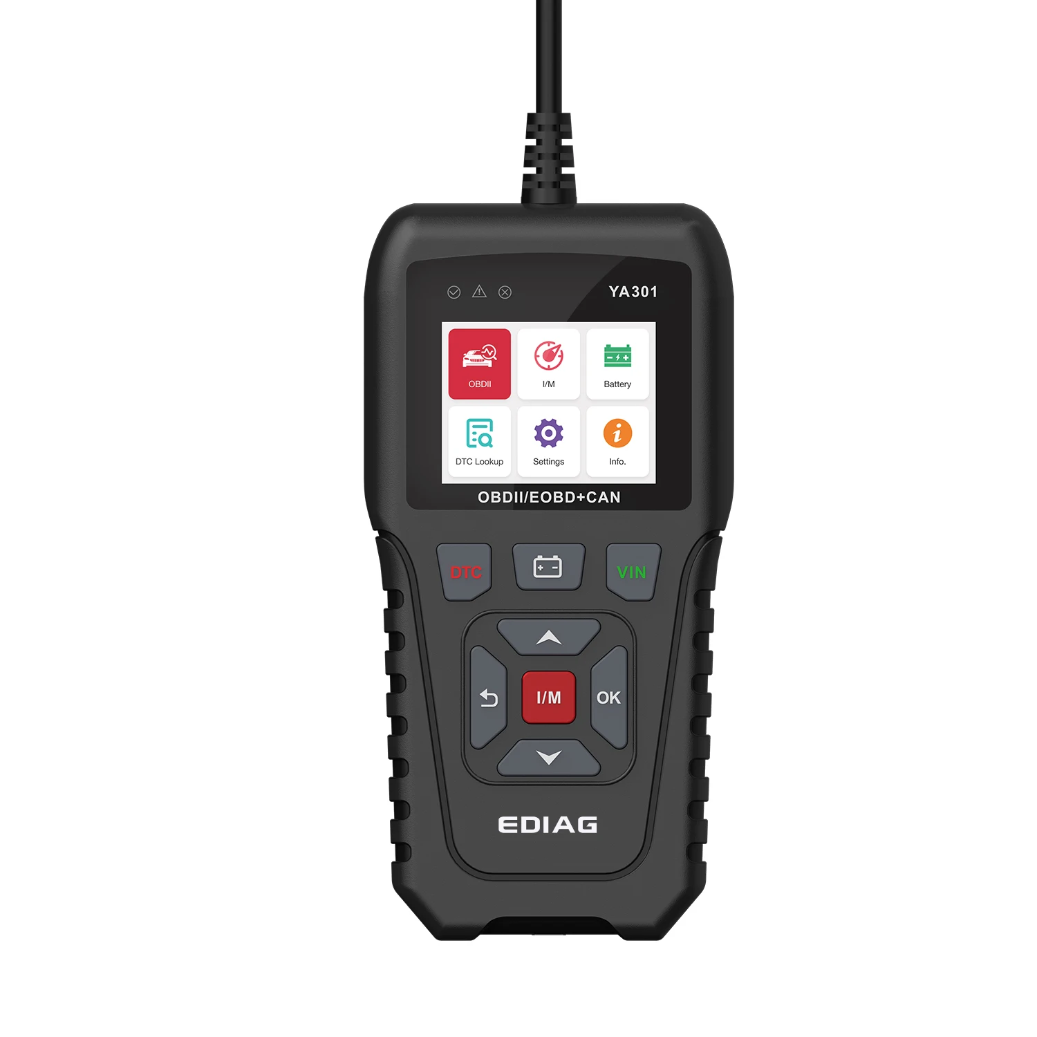 electronics diagnostic tools ya301 obd2 can scanner with O2 sensor &Evap system test, Black
electronics diagnostic tools ya301 obd2 can scanner with O2 sensor &Evap system test, Black