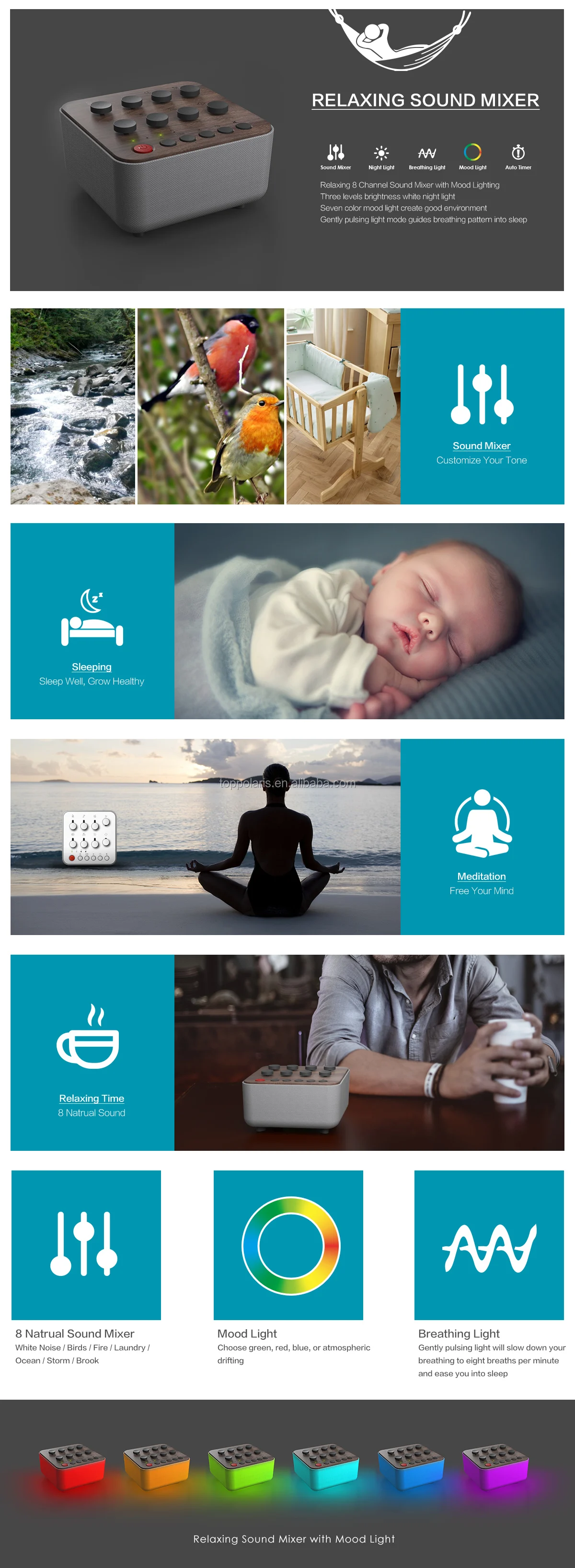 2019 sleep sound machine - ANKUX.COM