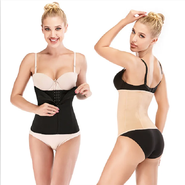2021 High Quality Double-layer Thickened Zipper Body Shaping Thin Waist Black Shapewear Shapers For Women, Black, skin tone
2021 High Quality Double-layer Thickened Zipper Body Shaping Thin Waist Black Shapewear Shapers For Women, Black, skin tone