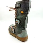 Ladies Boots 2020 New Arrival Ladies Long Boots Flat Genuine Leather Women Shoes
