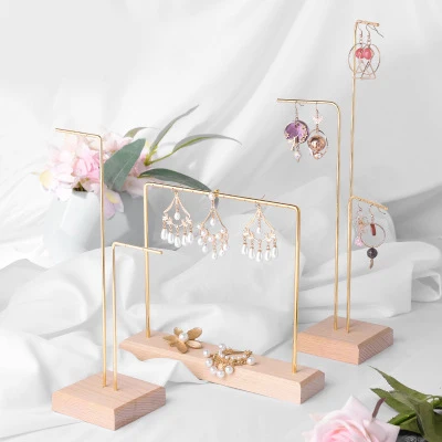 Artilady Earring Necklace Pendant Ring Bracelet Iron Wood Jewelry Display Stand Racks Jewelry Holder Organizer
Artilady Earring Necklace Pendant Ring Bracelet Iron Wood Jewelry Display Stand Racks Jewelry Holder Organizer