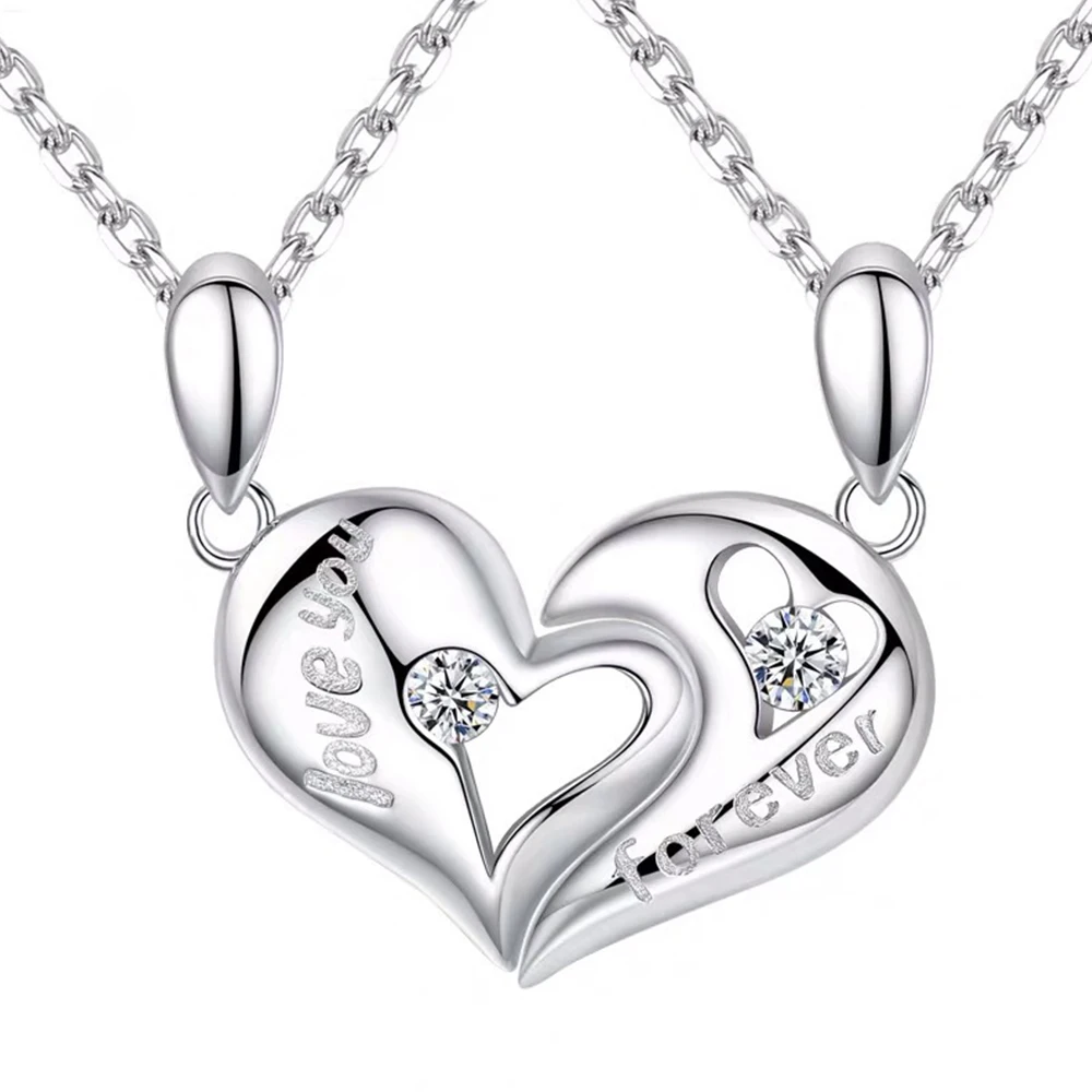 925 Sterling Silver Jewelry Bestfriend Friendship And Lover Hug Matching Magnetic Magnet Couple Heart Necklace For Men Women
925 Sterling Silver Jewelry Bestfriend Friendship And Lover Hug Matching Magnetic Magnet Couple Heart Necklace For Men Women
