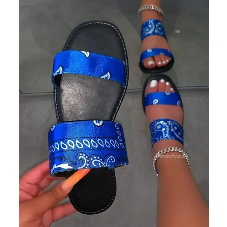 Summer 2021 New Arrivals Women Bandana Sandals Casual House Shoes Wholesale Ladies Slide Footwear Women Flat Slippers Sandals
Summer 2021 New Arrivals Women Bandana Sandals Casual House Shoes Wholesale Ladies Slide Footwear Women Flat Slippers Sandals