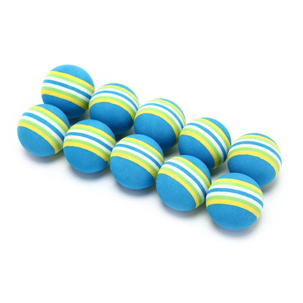 10pcs/bag EVA Foam Golf Balls Hot New Yellow/Red/Blue Rainbow Sponge Indoor Golf Practice Ball Training Aid Practical Use, Picture
10pcs/bag EVA Foam Golf Balls Hot New Yellow/Red/Blue Rainbow Sponge Indoor Golf Practice Ball Training Aid Practical Use, Picture