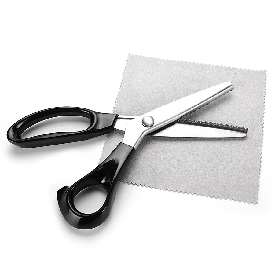 Yangjiang manufacturer 8 Inch plastic handle Antirust Stainless Steel tailor scissors