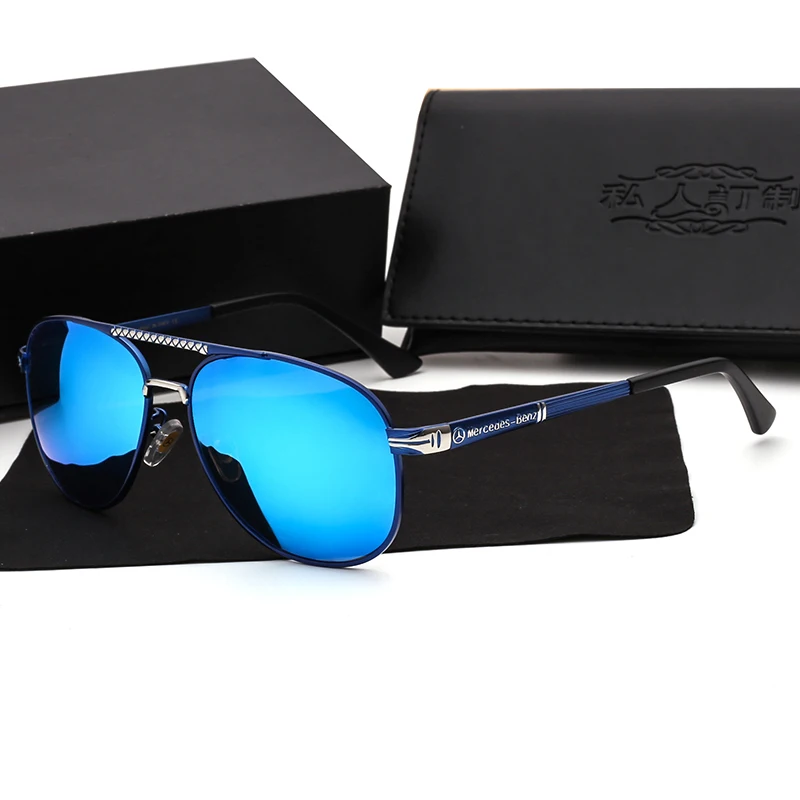 Factory direct sale of new Benz men's polarized sunglasses driving square sunglasses, Custom color
Factory direct sale of new Benz men's polarized sunglasses driving square sunglasses, Custom color