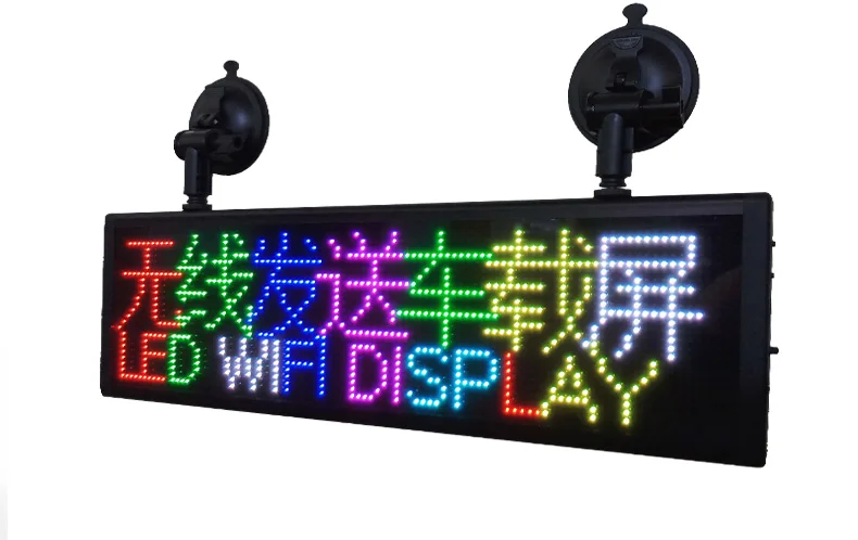 Moving Message Board Sign P5 Super Thin Wi Fi Scrolling Led Sign