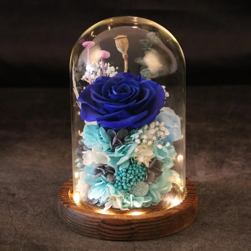 2021 Creative Valentine's Day Eternal Flower Preserved Flower Glass Cover Finished Rose Valentine's Day Gift Preserved Flower, Picture
2021 Creative Valentine's Day Eternal Flower Preserved Flower Glass Cover Finished Rose Valentine's Day Gift Preserved Flower, Picture