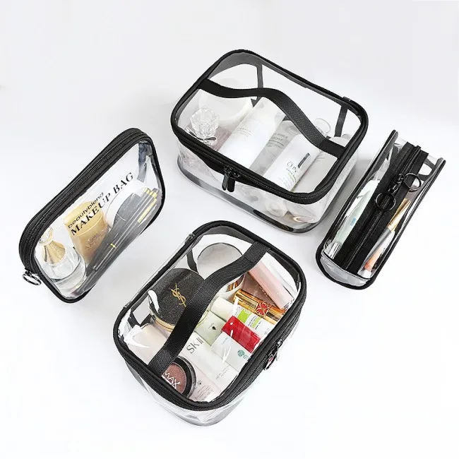 Waterproof Durable Travel Plastic Makeup Toiletry Organizer PVC Clear Toiletry Bags for Alady, Black, rose red, coffee, orange
Waterproof Durable Travel Plastic Makeup Toiletry Organizer PVC Clear Toiletry Bags for Alady, Black, rose red, coffee, orange