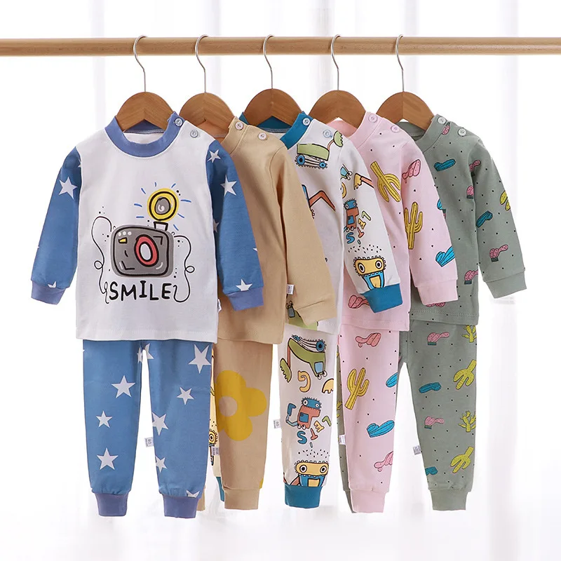 Drop shipping Wholesale Cotton Baby Clothes 3months-6years Kids Pajamas 2pcs Suit Children Underwear set
Drop shipping Wholesale Cotton Baby Clothes 3months-6years Kids Pajamas 2pcs Suit Children Underwear set