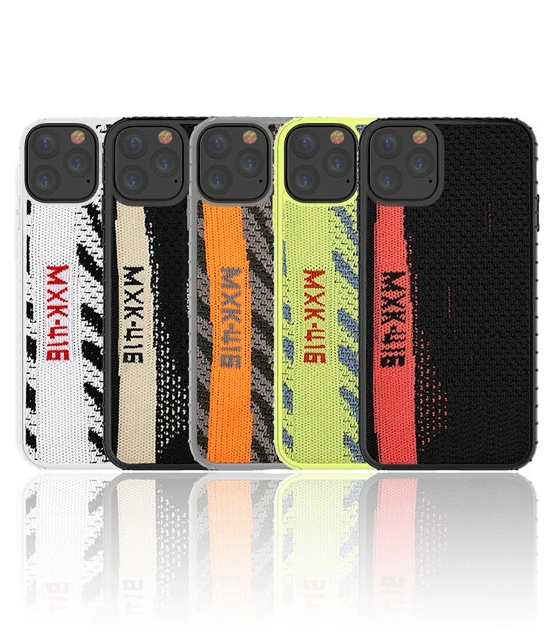 For iPhone 11 Case Fashion Yeezy Weave Fabric Colorful TPU Phone Case for iPhone 11 Pro Max X Xr Xs Max Case, 5 colors
For iPhone 11 Case Fashion Yeezy Weave Fabric Colorful TPU Phone Case for iPhone 11 Pro Max X Xr Xs Max Case, 5 colors