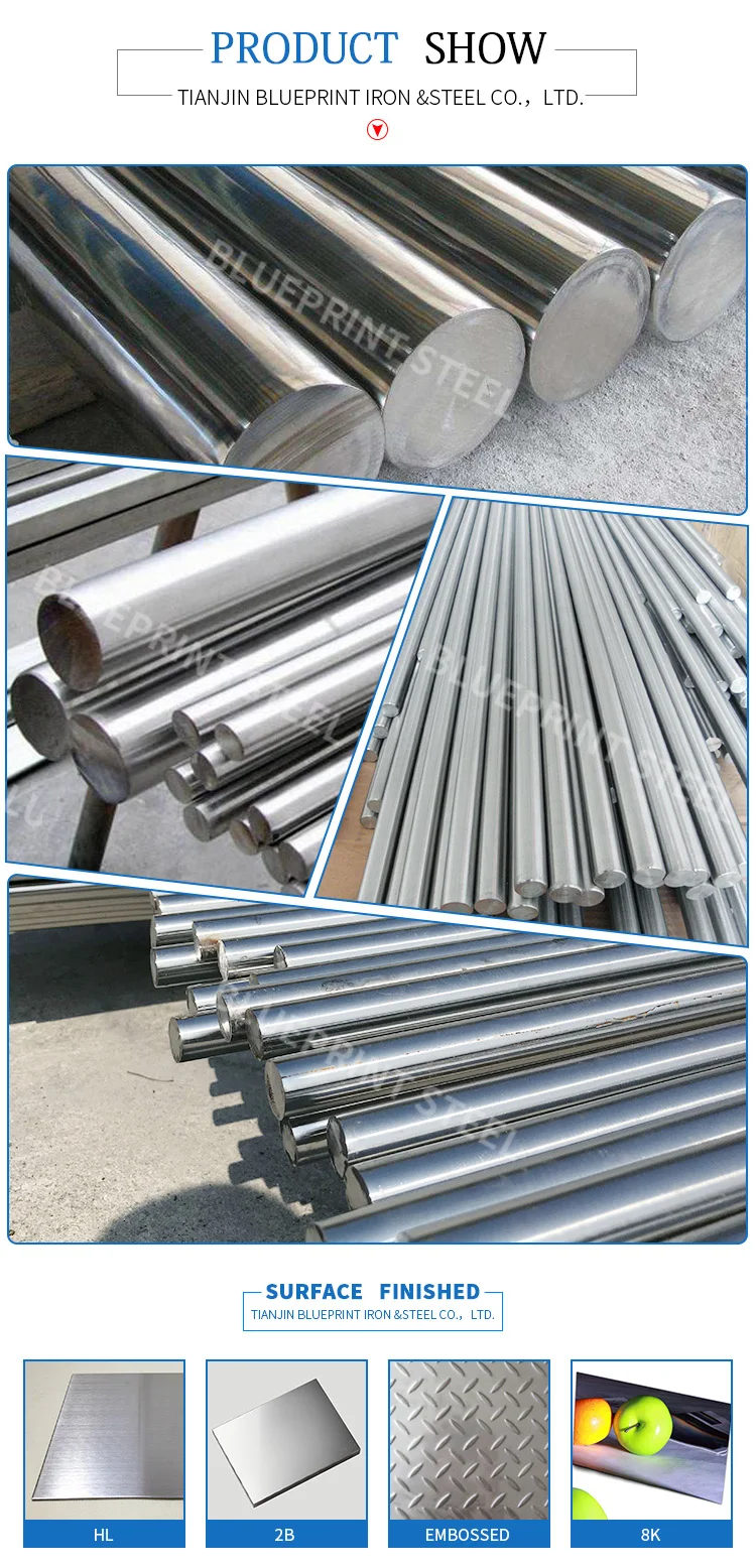 s31603 stainless steel bar 8mm