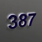 Modern Backlit Stainless Steel luminous Numbers and Letters LED Light House Numbers