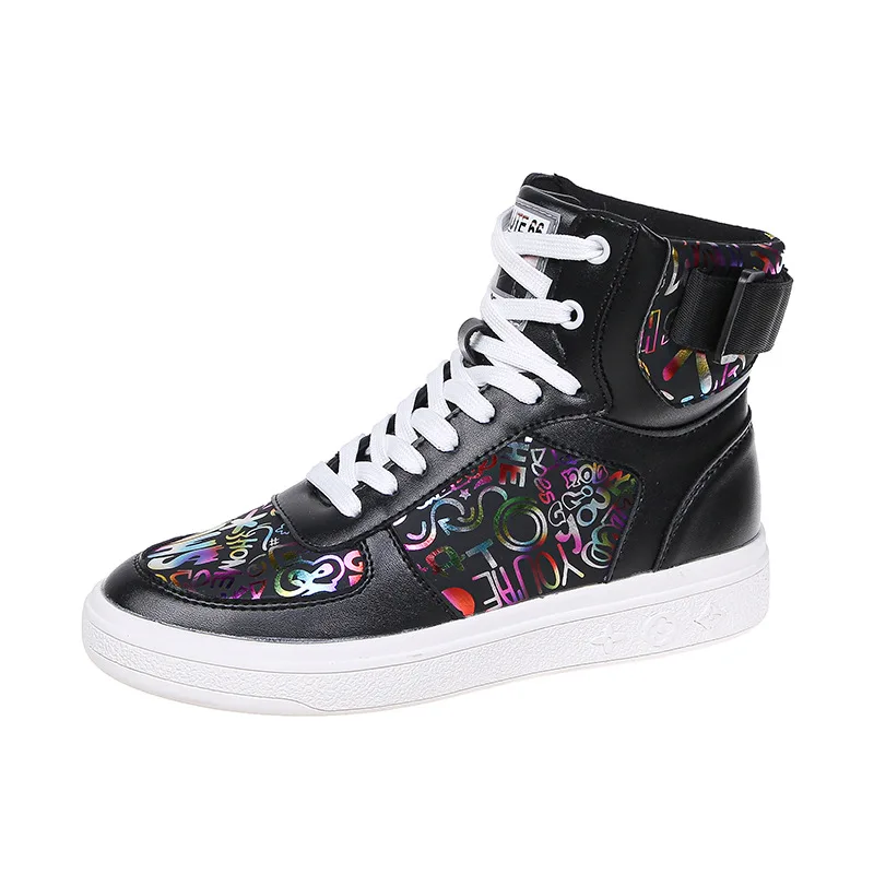 Wanax New Multicolor High Gang women Skateboard Shoes Fashion Comfortable Casual Loose And Healthy Skate Shoes, 3 colors
Wanax New Multicolor High Gang women Skateboard Shoes Fashion Comfortable Casual Loose And Healthy Skate Shoes, 3 colors