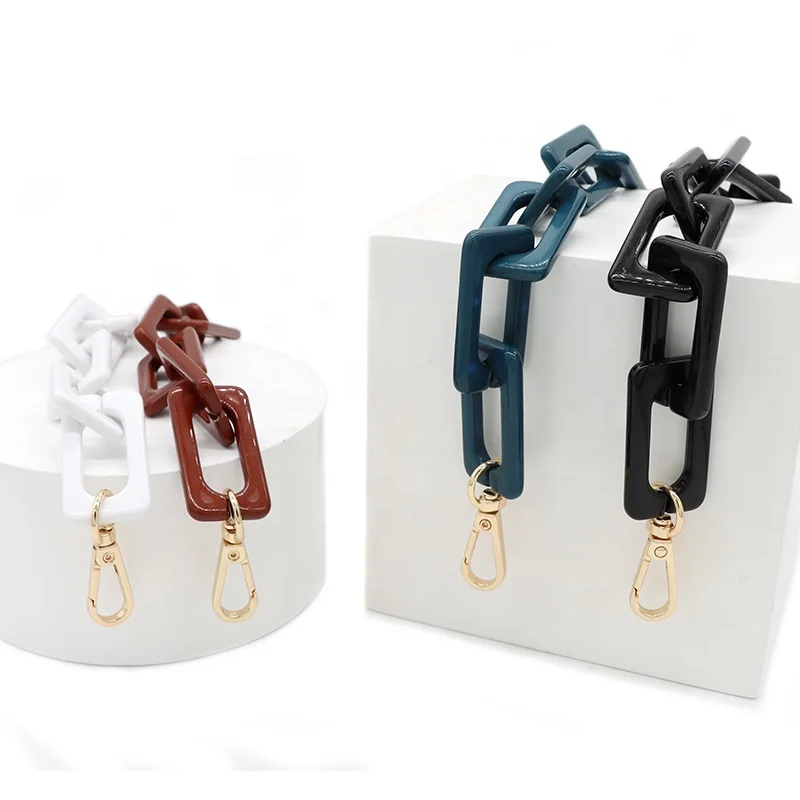 Ready To Ship Thick Rectangle Acrylic Link Women Hand Bags Accessories Purse Crossbody Strap Chain For Handbags, As show or customized
Ready To Ship Thick Rectangle Acrylic Link Women Hand Bags Accessories Purse Crossbody Strap Chain For Handbags, As show or customized