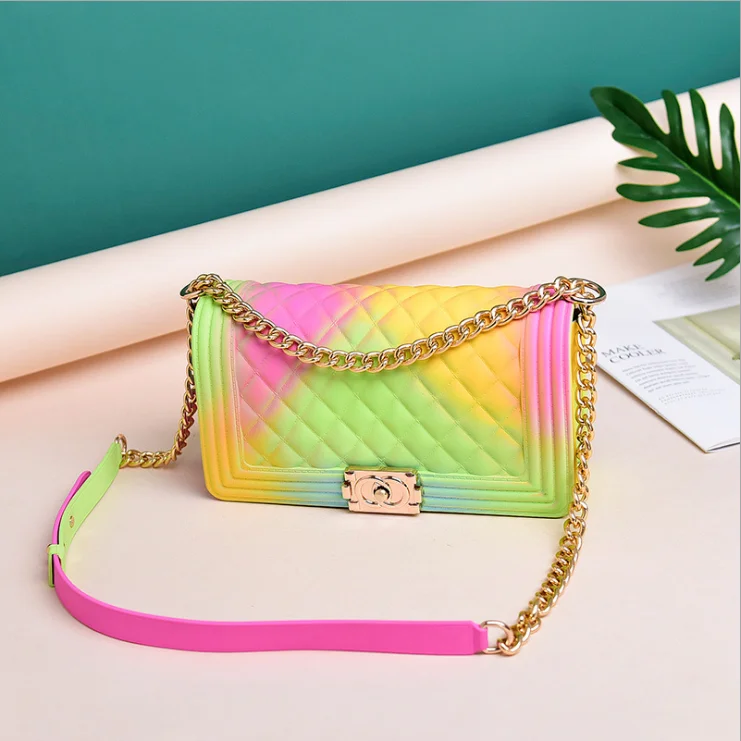 2020 Lady luxury colorful hand bag jelly purse and handbag for women sac a main femme, 10 colors
2020 Lady luxury colorful hand bag jelly purse and handbag for women sac a main femme, 10 colors