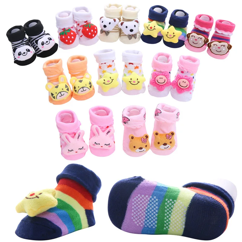 XIANGHUI cheap wholesale custom cotton cartoon non-slip baby stripes cute three-dimensional doll baby floor socks
XIANGHUI cheap wholesale custom cotton cartoon non-slip baby stripes cute three-dimensional doll baby floor socks