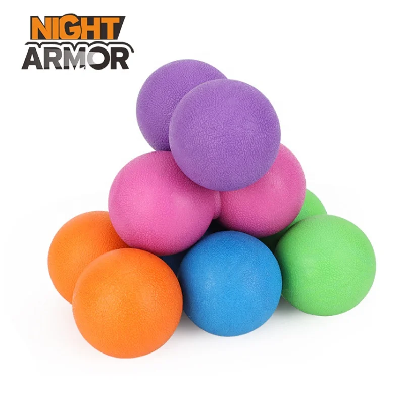 Factory sale Non-toxic Eco Silicone double peanut Lacrosse massage ball Fascia ball, Pink, green,blue,orange,purple
Factory sale Non-toxic Eco Silicone double peanut Lacrosse massage ball Fascia ball, Pink, green,blue,orange,purple
