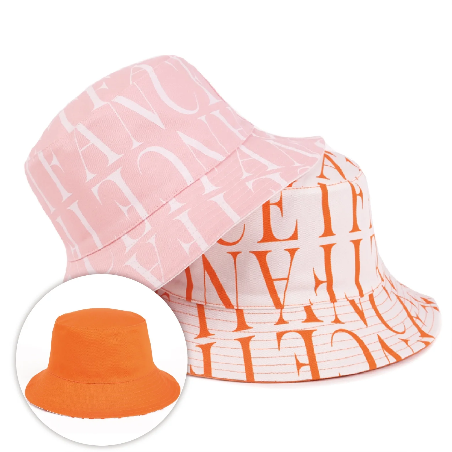 Wholesale Luxury Plain Designer Custom Logo Printing Reversible Pattern Bucket Hats for Women
Wholesale Luxury Plain Designer Custom Logo Printing Reversible Pattern Bucket Hats for Women